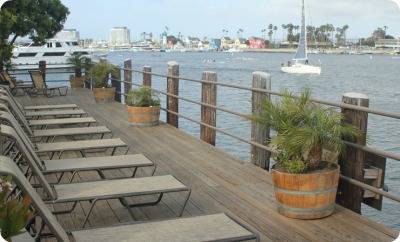 The good life, waterfront lounging pic.